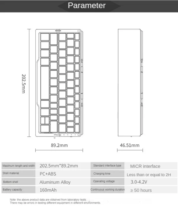 Mini Foldable Bluetooth Keyboard with Magnetic Stand