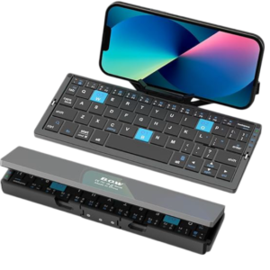 Mini Foldable Bluetooth Keyboard with Magnetic Stand